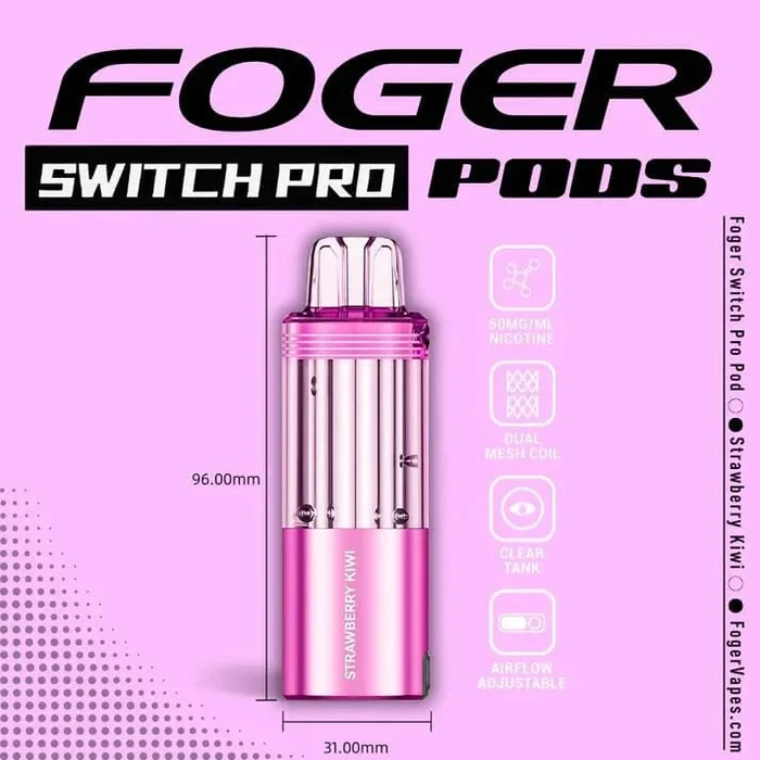 Strawberry Kiwi – Foger Switch Pro 30K Disposable Pod