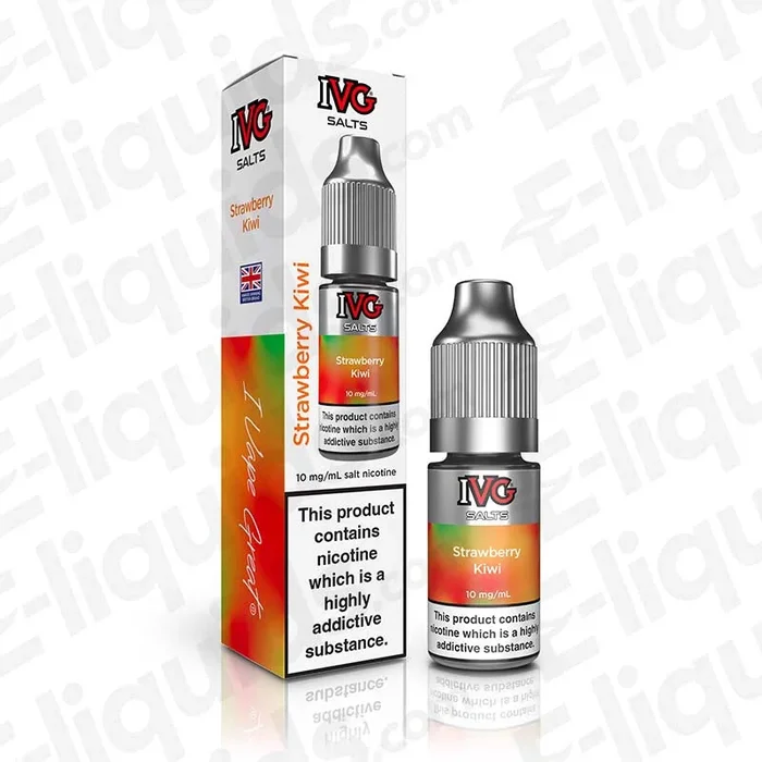 Strawberry Kiwi Nic Salt Vape Juice by IVG Salts