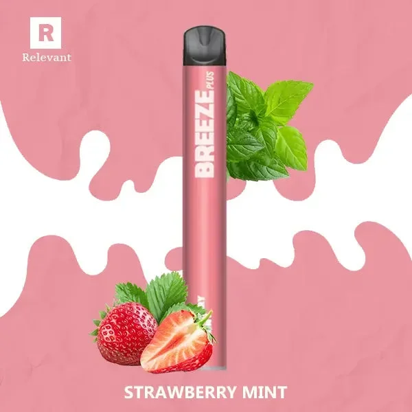 Strawberry Mint Breeze Plus Zero Nicotine
