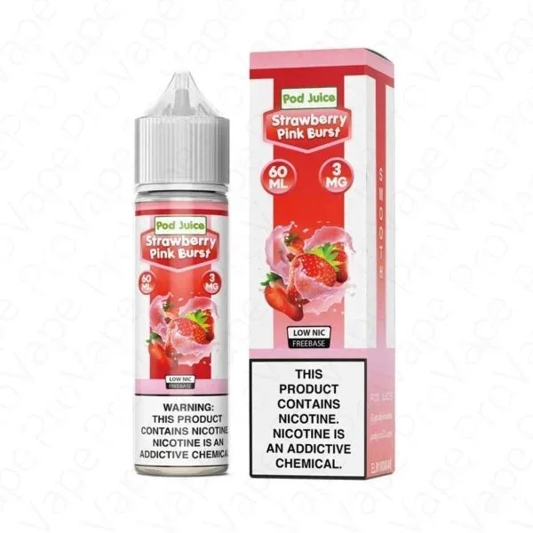 Strawberry Pink Burst Pod Juice Series 60mL