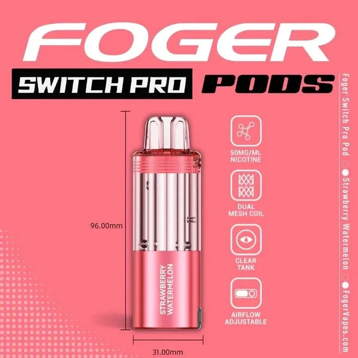 Strawberry Watermelon – Foger Switch Pro 30K Disposable Pod