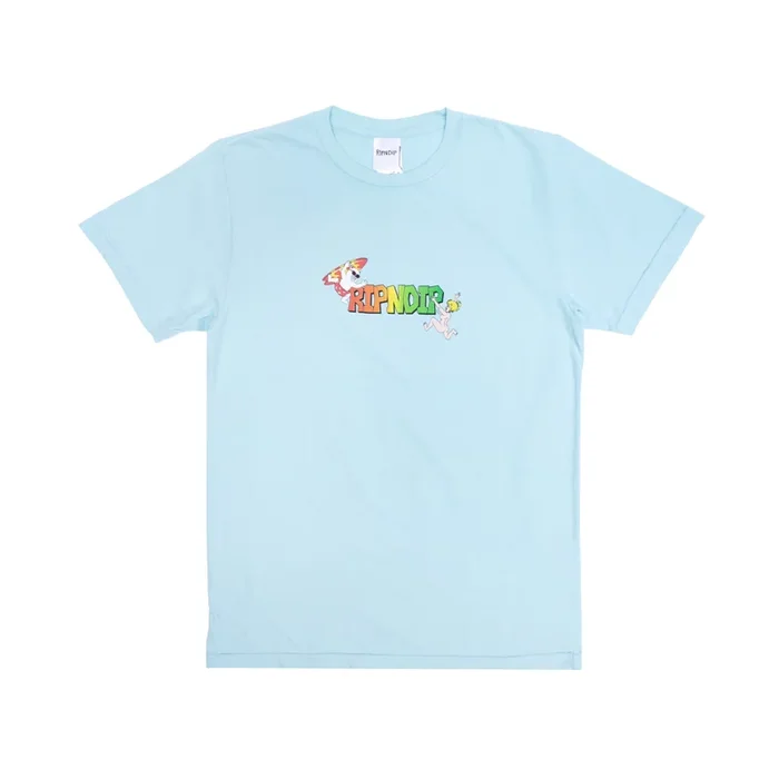 Summer Break Tee (Baby Blue)