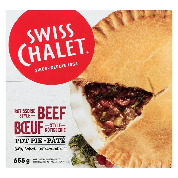 Swiss Chalet Rotisserie Style Beef Pot Pie – 655g