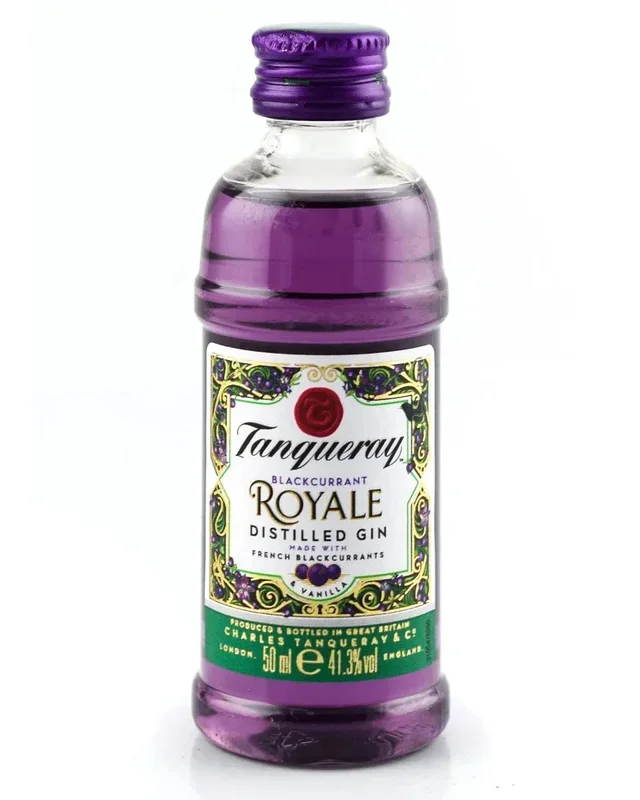Tanqueray Blackcurrant Royale Gin Miniature, 5 cl