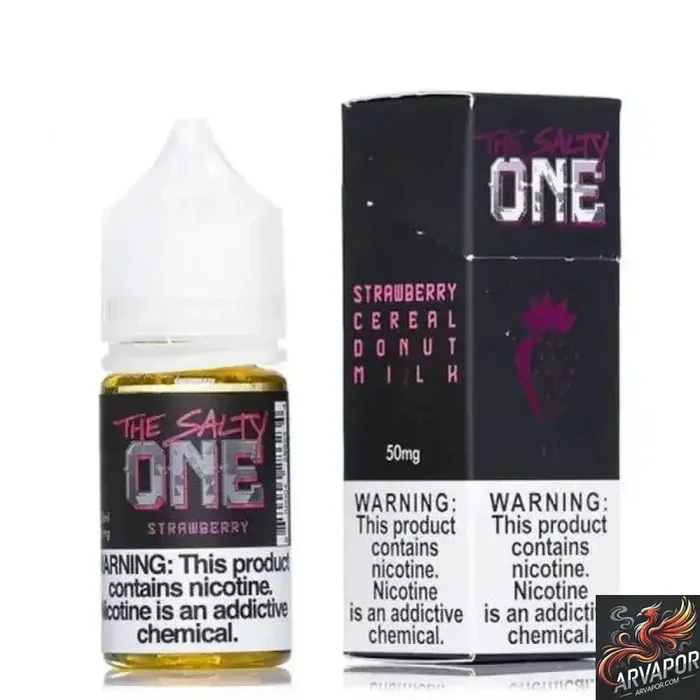 The Salty One Nic 30mL Strawberry Cereal Donut Milk