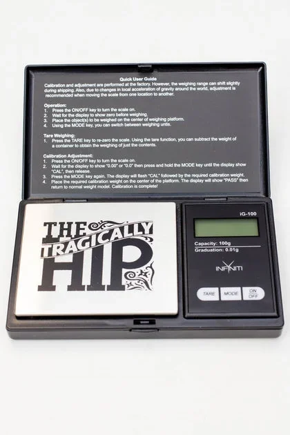 The Tragically HIP G-Force TRG-100 scale