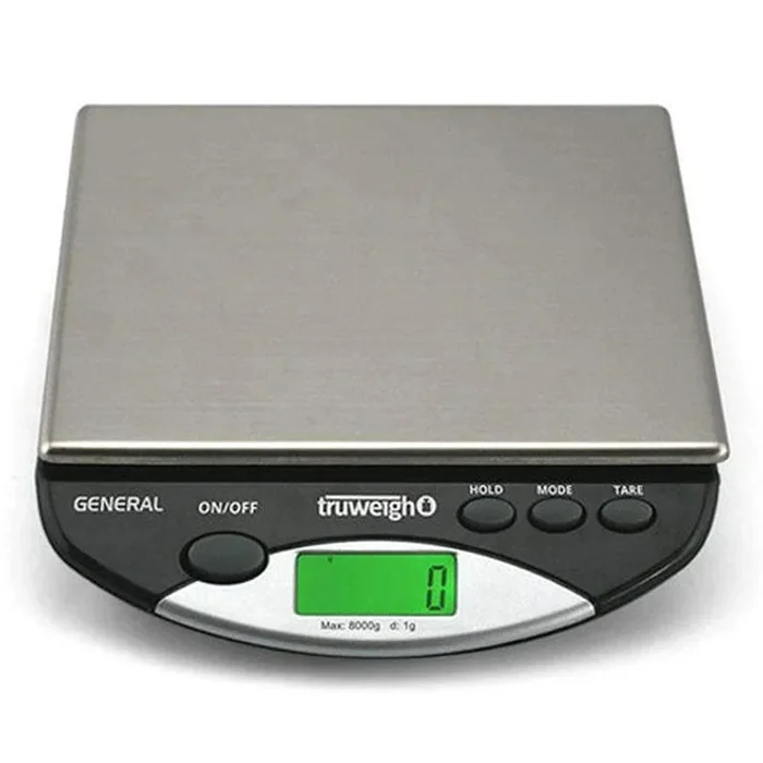 Truweigh General Compact Bench Scale – 8000g x 1g – (1 Count)