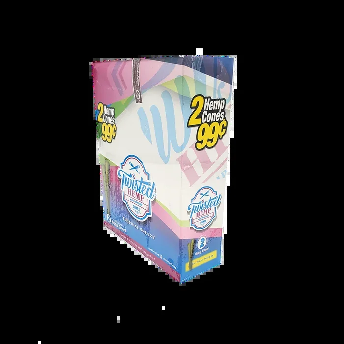 Twisted Hemp Cones Tropical Breeze 2 Pack