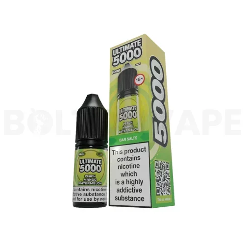 Ultimate Bar 5000 Peach Mango Watermelon 10ml Nic Salt E-Liquid