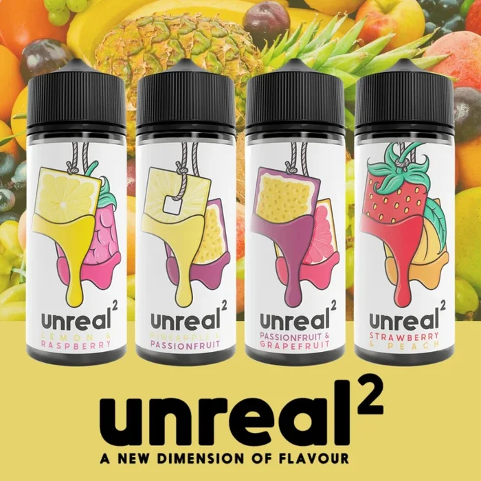 Unreal 2 100ml Shortfill E-Liquid