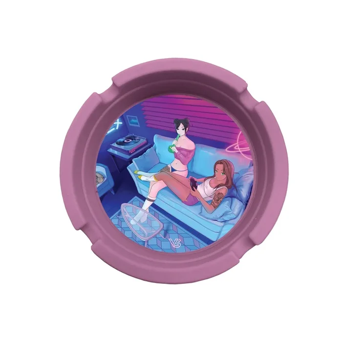 V Syndicate Button Mash’d Blazin’ Silicone Ashtray