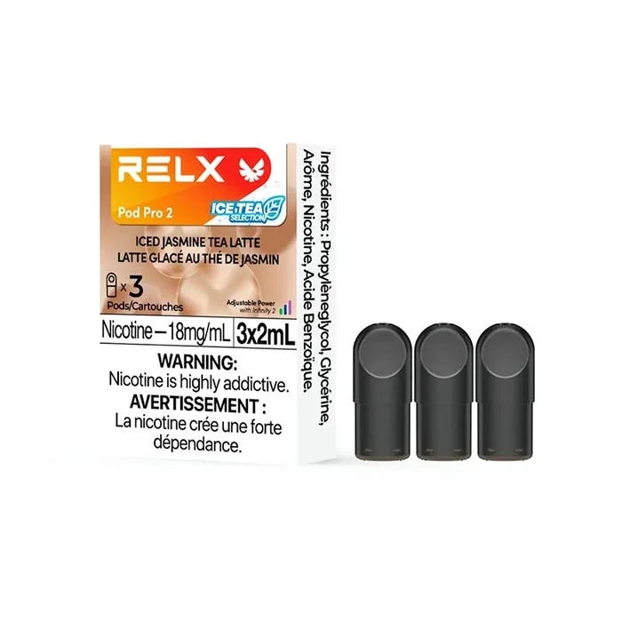 [Vape Pods] RELX Infinity Pro – Ice Jasmine Tea Latte (3pk)