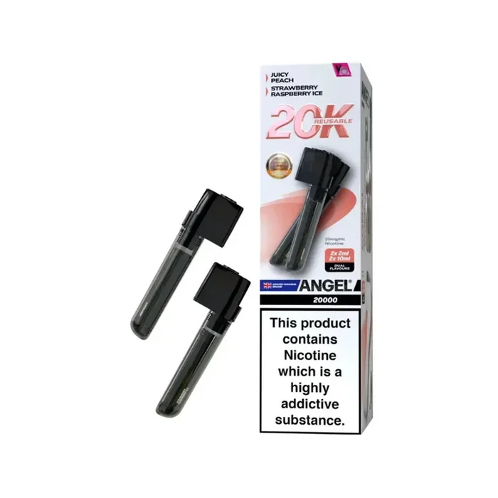 Vapes Bars Angel 20K Prefilled Pods Coral Edition