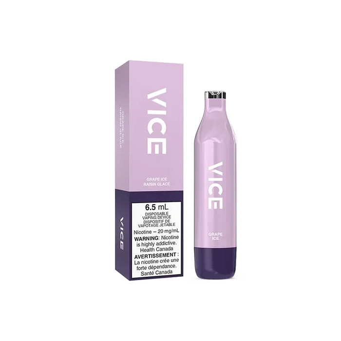 VICE 2500 Puffs Disposable – Grape Ice (AB)