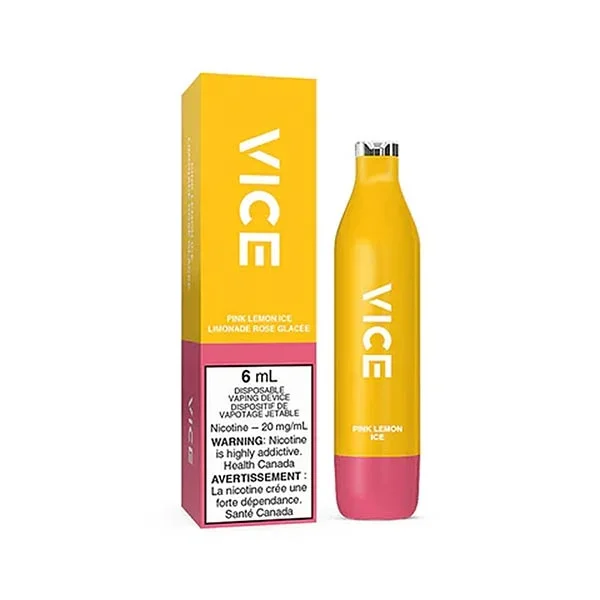 VICE 2500 Puffs Disposable – Pink Lemon Ice (ON)
