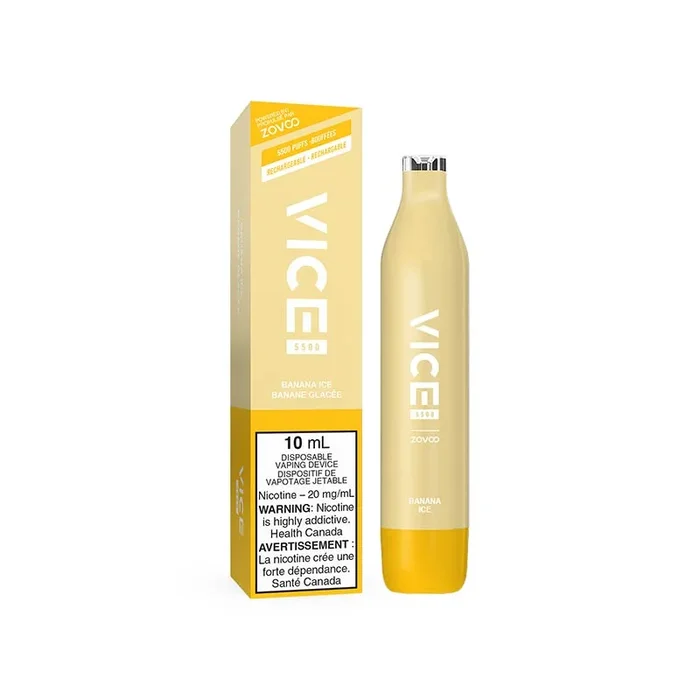 VICE 5500 Puffs Disposable – Banana Ice