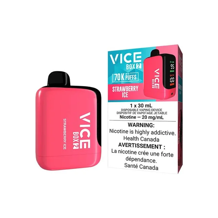 VICE BOX 2 Disposable – Strawberry Ice (MB)