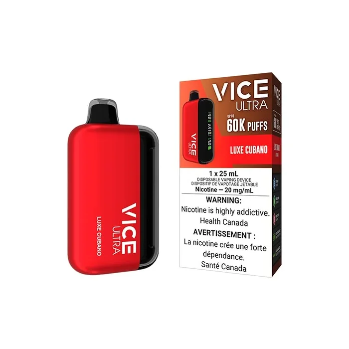 VICE ULTRA 60K Disposable – Luxe Cubano (ON)
