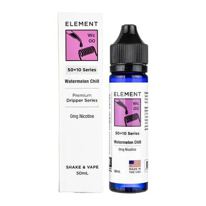 Watermelon Chill 50ml Shortfill E-Liquid By Element