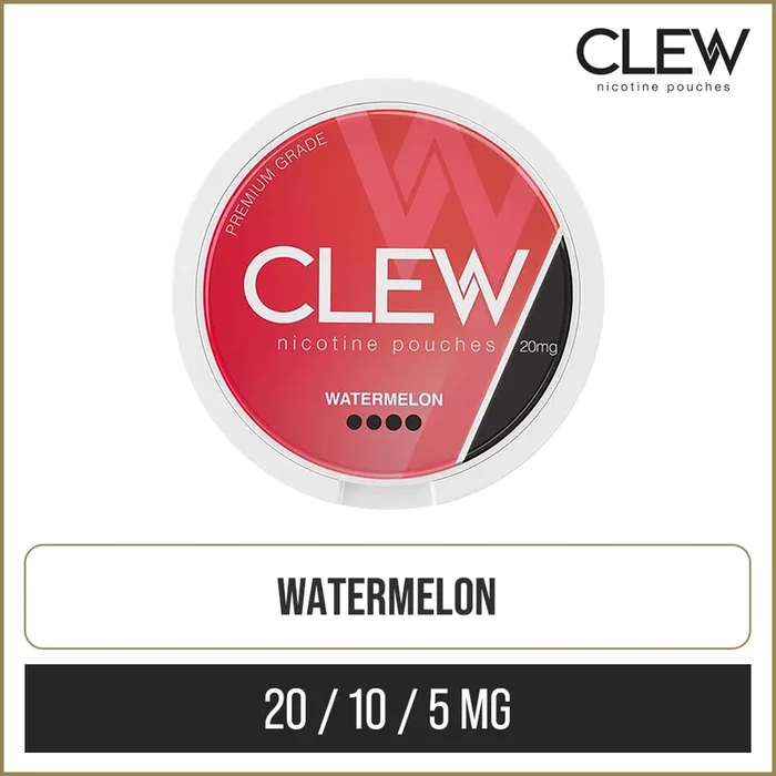 Watermelon CLEW Nicotine Pouches 20 Pack