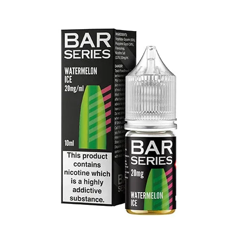 Watermelon Ice 10ml Nic Salt E-liquid by Bar Series
