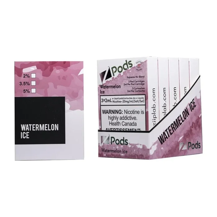WATERMELON ICE – Z PODS ( SUPREME NIC BLEND)