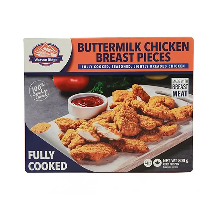 Watson Ridge Buttermilk Chicken Breast Pieces – 800g