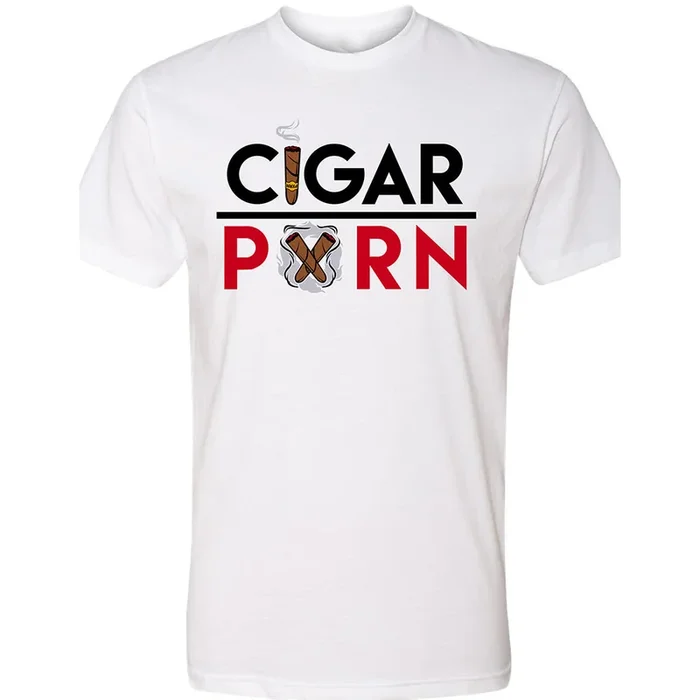 White Cigar Pxrn Classic Men’s Crew Neck T-Shirt