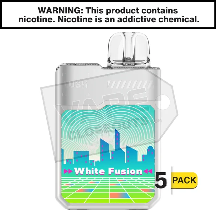 White Fusion Geek Bar Digiflavor Lush 20K Disposable Vape