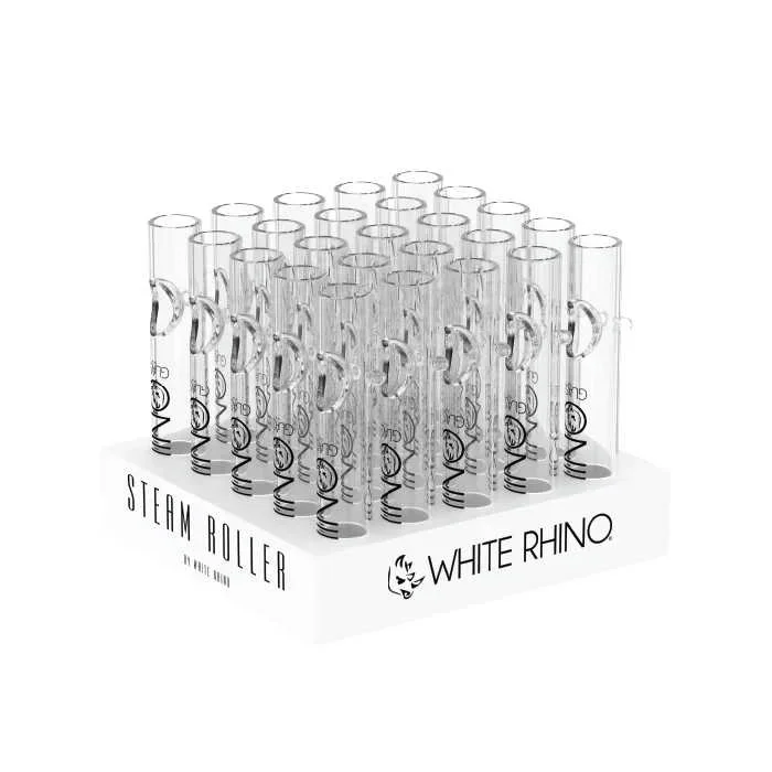 White Rhino Steam Roller (25 Ct) Display