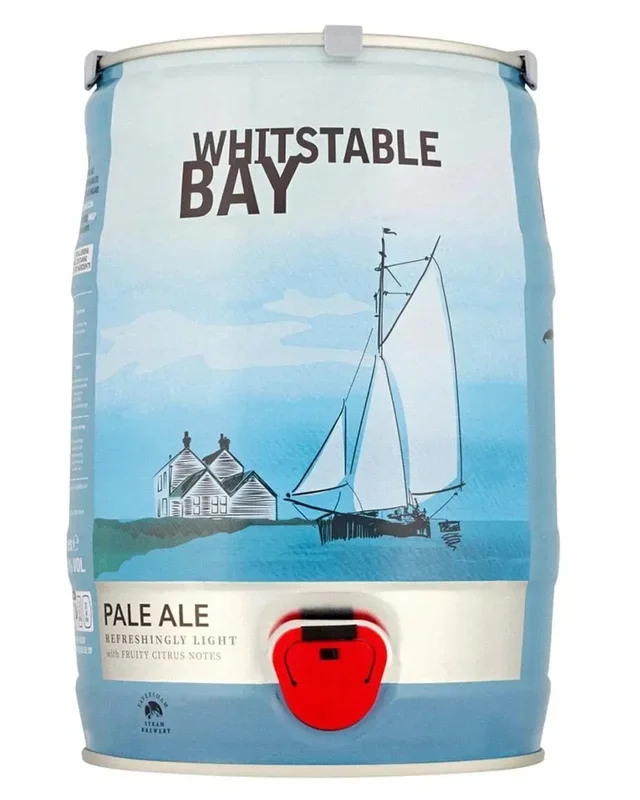Whitstable Bay Pale Ale Mini Keg, 5 L