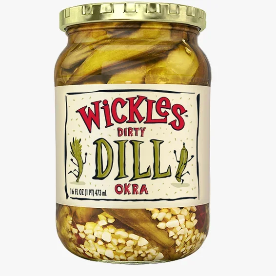 Wickles Dirty Dill Okra