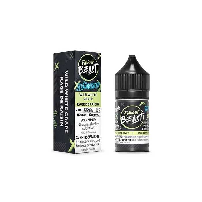 Wild White Grape Iced Salt by Flavour Beast E-Liquid (ON)