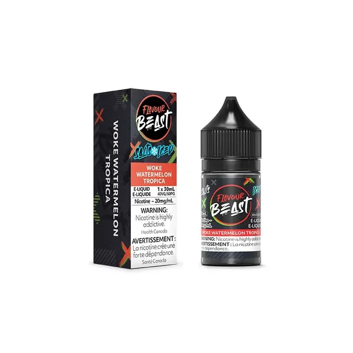 Woke Watermelon Tropica Salt by Flavour Beast E-Liquid (AB)