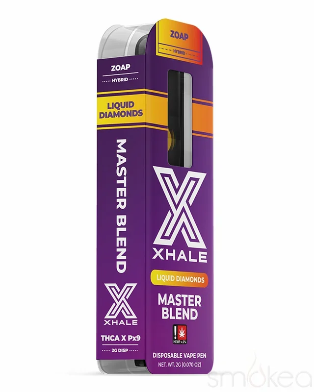 Xhale 2g Liquid Diamonds Master Blend Vape – Zoap