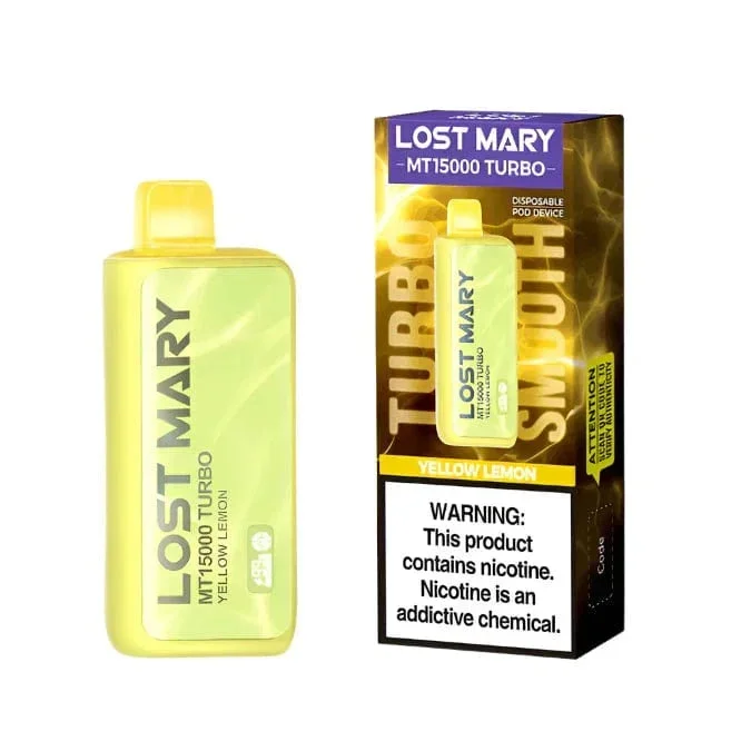 Yellow Lemon – Lost Mary MT15000 Turbo Disposable