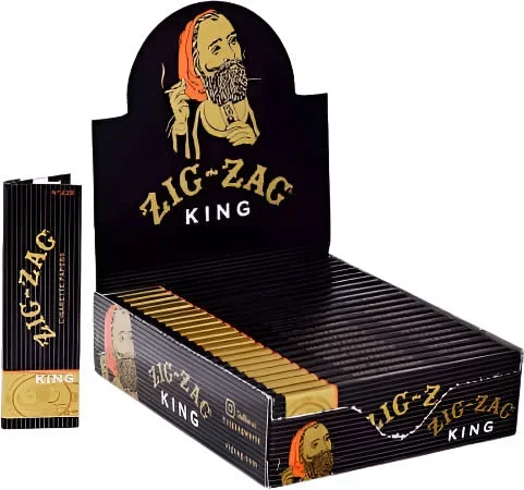 Zig-Zag Premium Orange King Size Papers