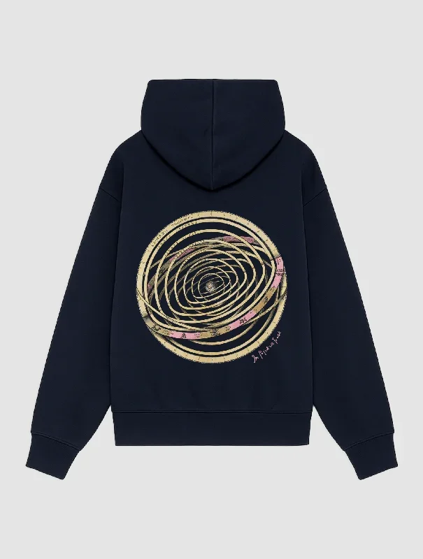 zodiac navy hoodie